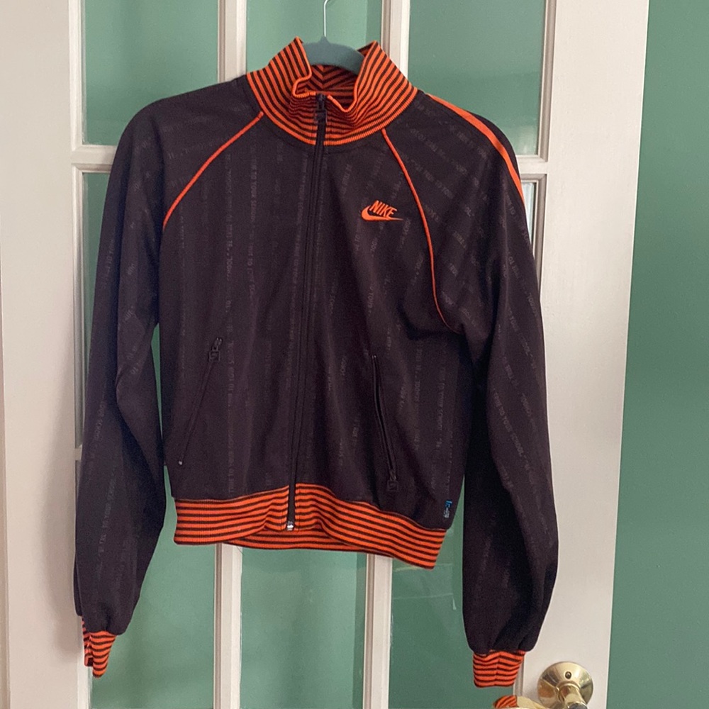 Vintage Nike “Be True to Your School” Jacket, Size M, Brown & Orange